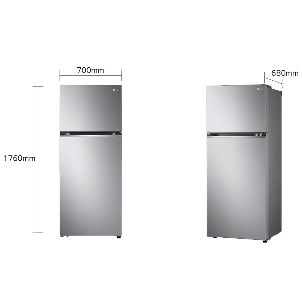 Refrigerador LG 11 Pies Silver Inverter –
