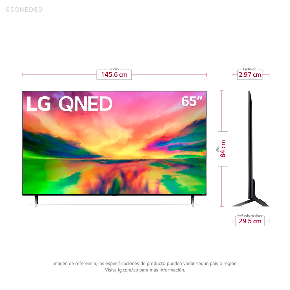 Televisor LG 65QNED80SRA LED 65 4K UHD